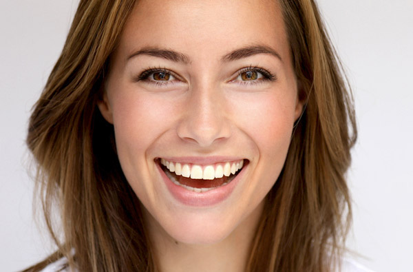 Beautiful woman smiling Beautiful woman smiling